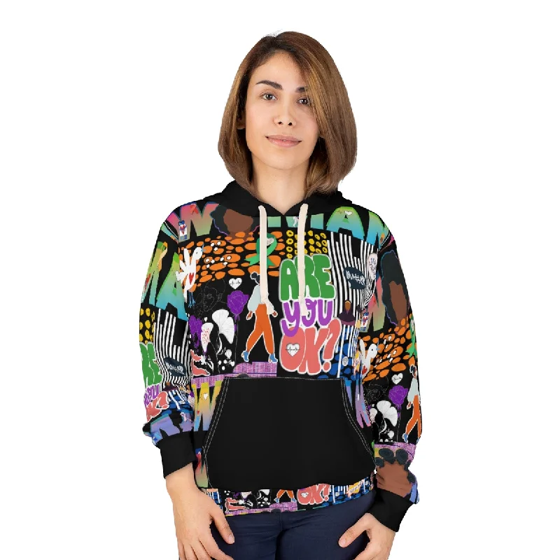 Bonus Savings AOP Unisex Pullover Hoodie WOMAN