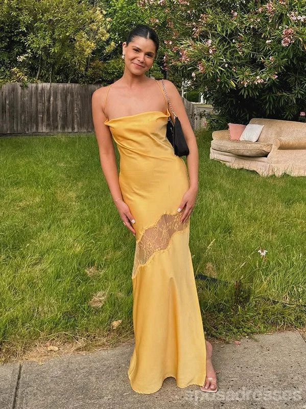 Super Savings Gorgeous Yellow Mermaid Spaghetti Straps Long Party Prom Dresses Ideas,Evening Gowns,13886 Super Savings Gorgeous Yellow Mermaid Spaghetti Straps Long Party Prom Dresses Ideas,Evening Gowns,13886