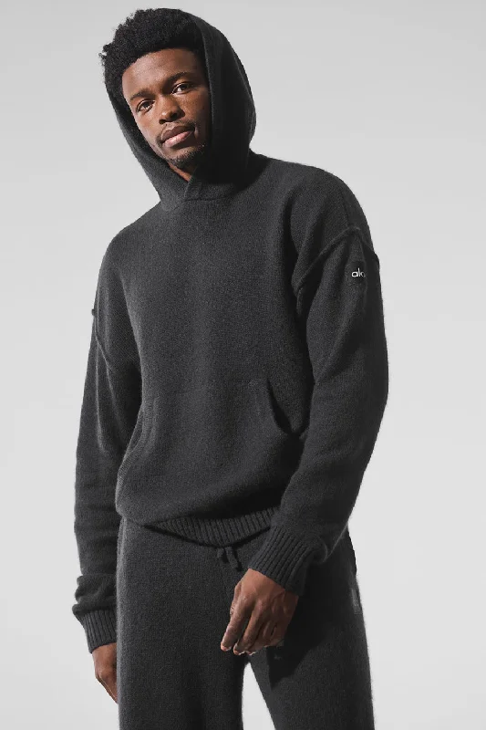 Closeout New Class Cashmere Hoodie - Black