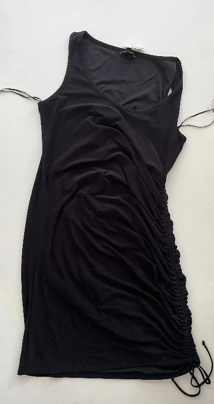 Super Deal Dress Casual Midi By Express In Black, Size: L