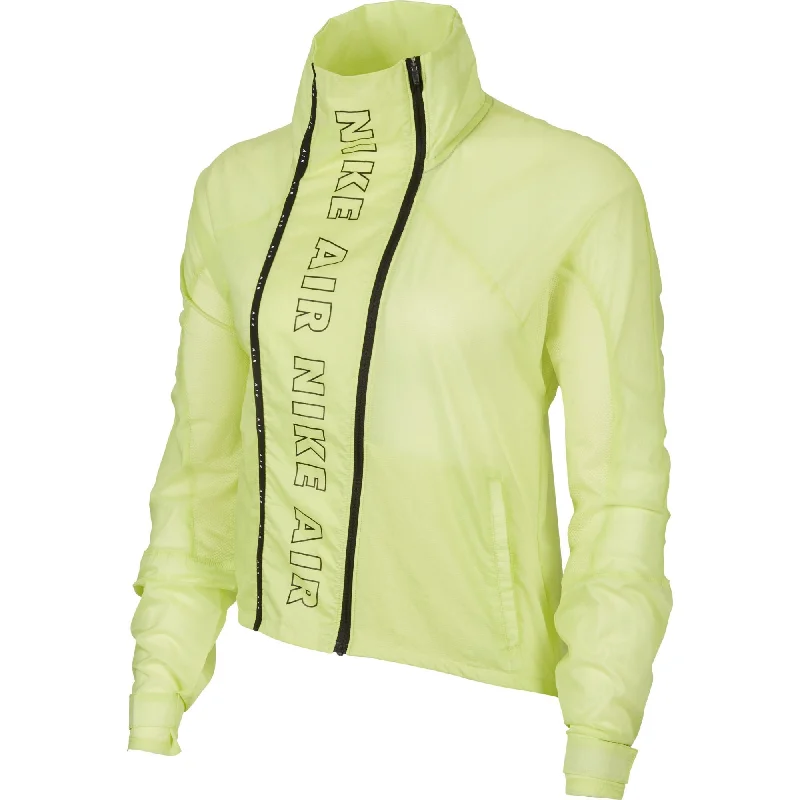 Special Price Nike Air Full Zip Running Windbreaker Women's Jacket Neon