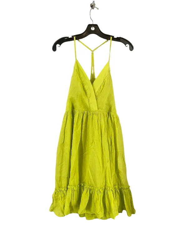 Weekend Special Dress Casual Short By Clothes Mentor In Green, Size: L