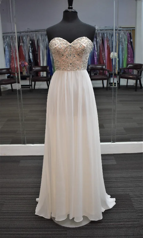 Special Discount Envious Couture 16070 Size 0, 6 White/Nude prom dress wedding dress Special Discount Envious Couture 16070 Size 0, 6 White/Nude prom dress wedding dress