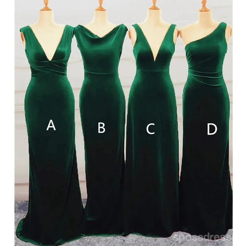 Deal Explosion Mismatched Green Mermaid Cheap Long Bridesmaid Dresses Online,WG1663 Deal Explosion Mismatched Green Mermaid Cheap Long Bridesmaid Dresses Online,WG1663