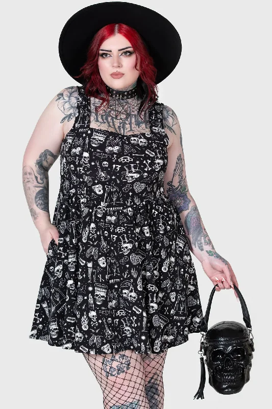 Anniversary Sale Flipped Mini Dress [PLUS]