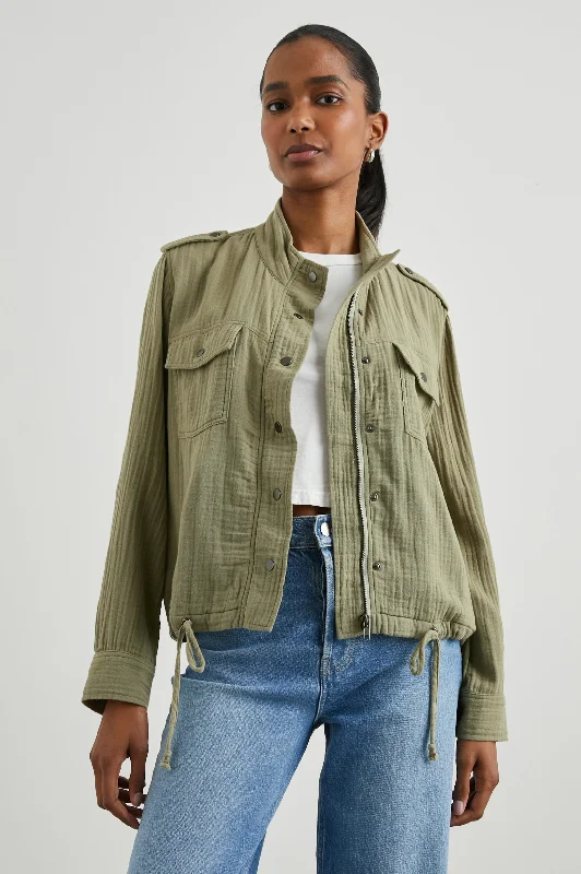 Final Markdown COLLINS JACKET - GAUZE MERMAID