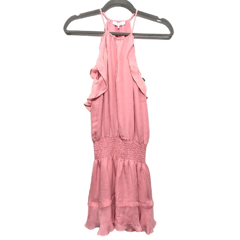 Shop and Save Dress Casual Short By Parker In Pink, Size: Xs