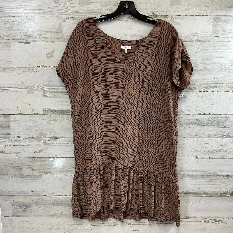Now or Never Dress Casual Short By Joie In Brown, Size: S