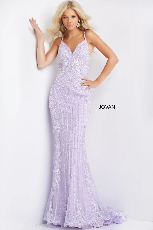 Exclusive Offers Jovani 05752 Size 0 Hot Pink long embellished prom dress pageant gown v neckline lace spaghetti straps Exclusive Offers Jovani 05752 Size 0 Hot Pink long embellished prom dress pageant gown v neckline lace spaghetti straps
