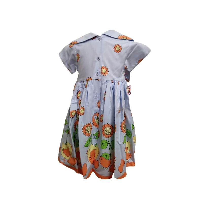 Members Only Laura Dress - Blue Sunflower