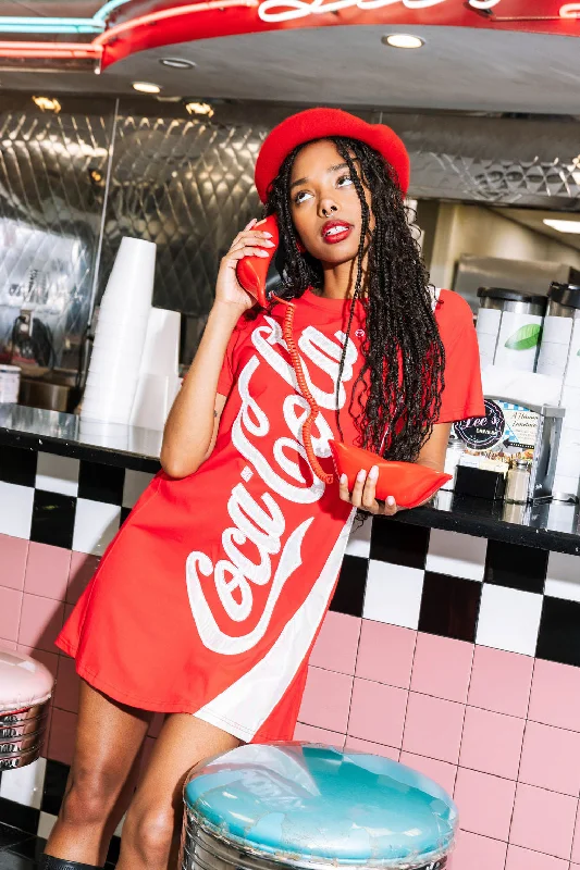 Members Only Red Coca-Cola® Tee Dress