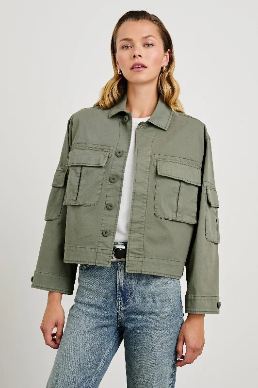 New Deals MADISON JACKET - DARK OLIVE