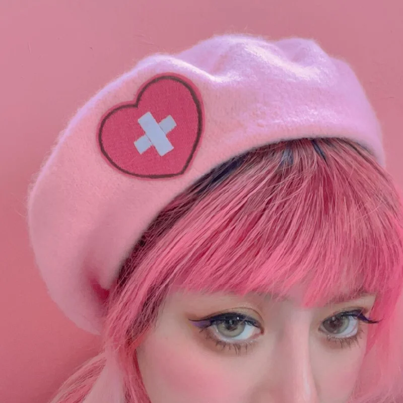 Buy Now Japanese love cross beret yv31257