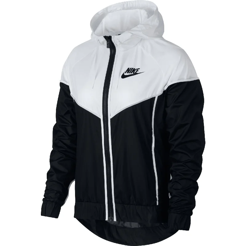 The Best Prices Nike Sportswear Windrunner Windbreaker Women's Jacket White-Black