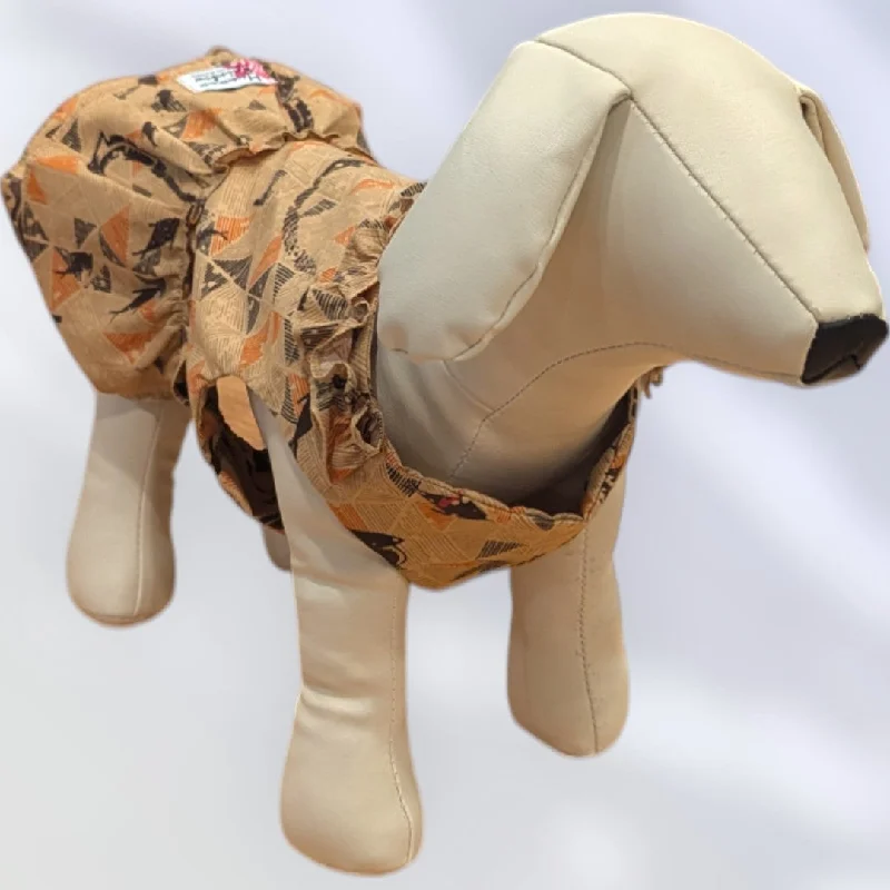Early Access Island Fortune: Light Brown Fish Hook & Lucky Charm Dog Dress