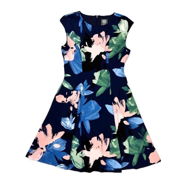 Bargain Prices Dress Work By Vince Camuto In Blue & Pink, Size: S
