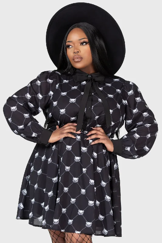 Limited Quantity Goth Bear Dress [PLUS]