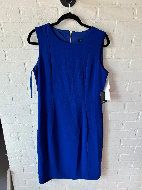 Price Rollback Dress Work By Marina In Blue, Size: L