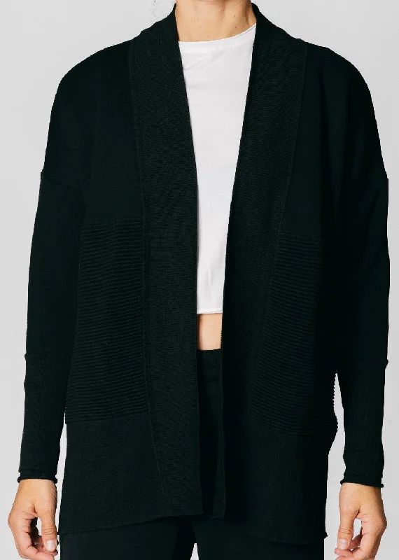 Steals and Deals Flipside Fleece Cardi