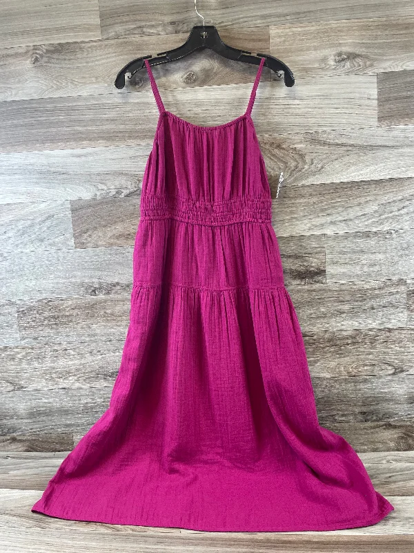 Crazy Deals Dress Casual Maxi By Old Navy In Purple, Size: S
