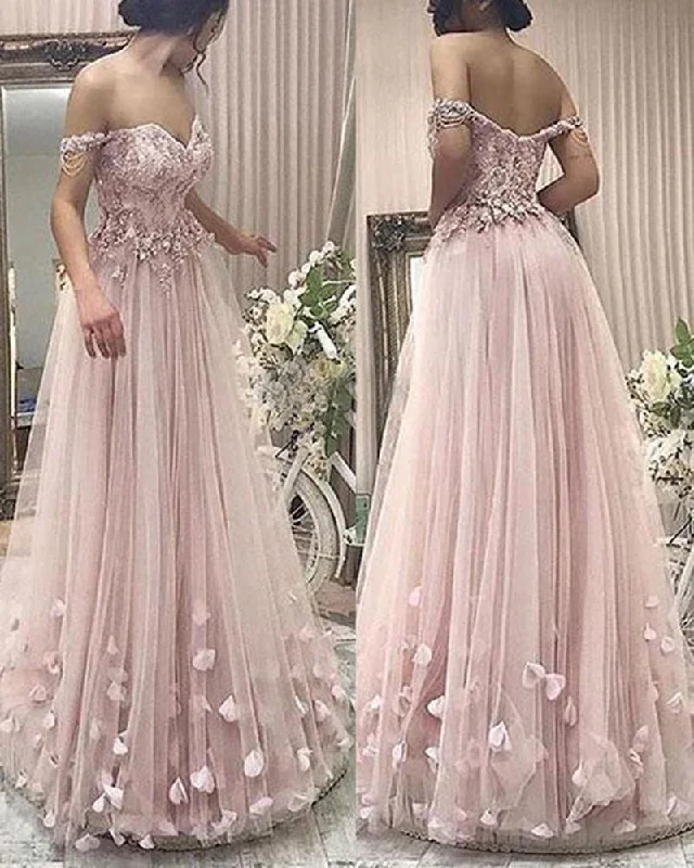 Daily Deals Elegant Pink Prom Dresses Floor Length Formal Party 2019 Wear with Lace Flowers PL872 Daily Deals Elegant Pink Prom Dresses Floor Length Formal Party 2019 Wear with Lace Flowers PL872