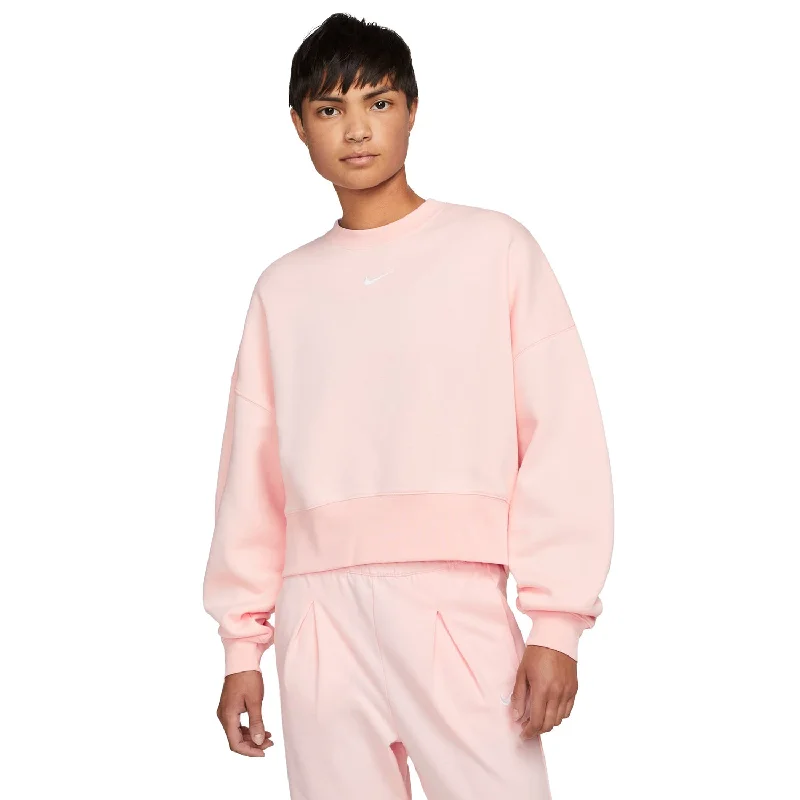 Price Rollback Nike Sportswear Collection Essentials Women's Sweatshirt Atmosphere Pink