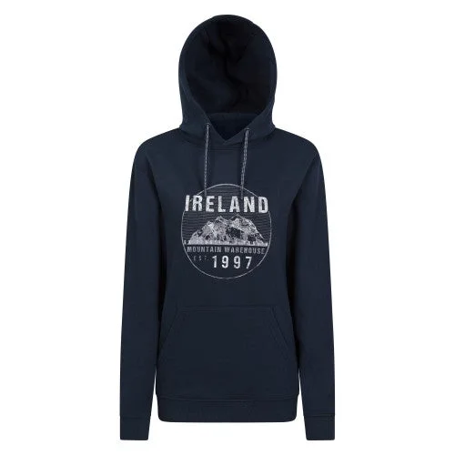 New Deals Mountain Warehouse Womens/Ladies Ireland Circle Overhead Hoodie