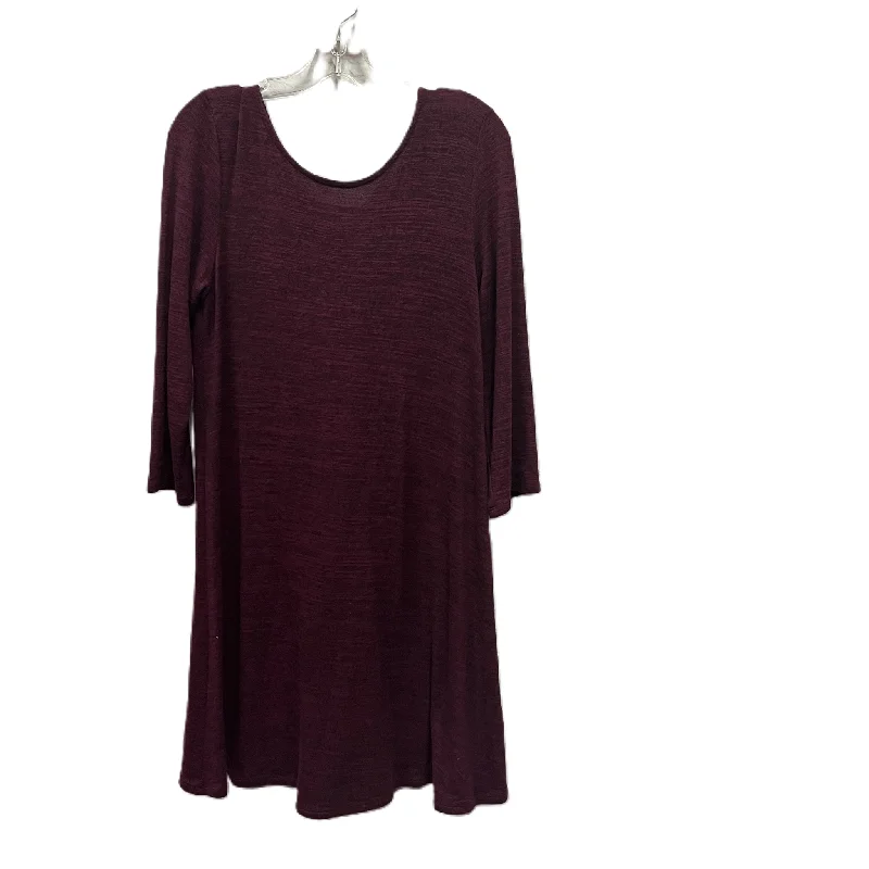 Online Specials Dress Casual Short By Apt 9 In Purple, Size: M