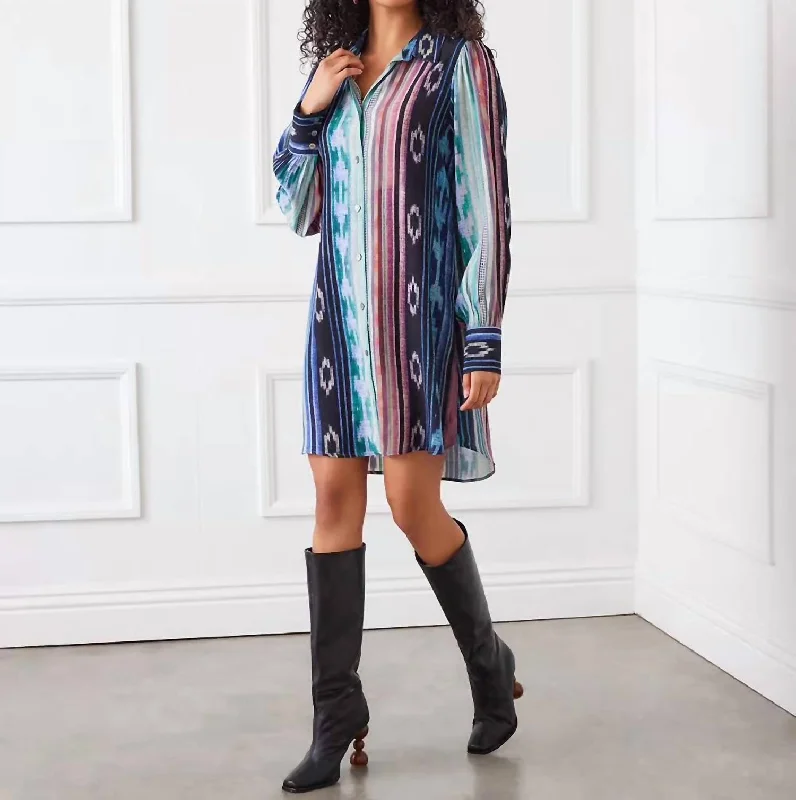 Mega Sale Regal Girl Shirt Dress In Print