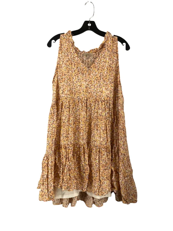 Deal of the Day Dress Casual Short By Wonderly In Floral Print, Size: Xl