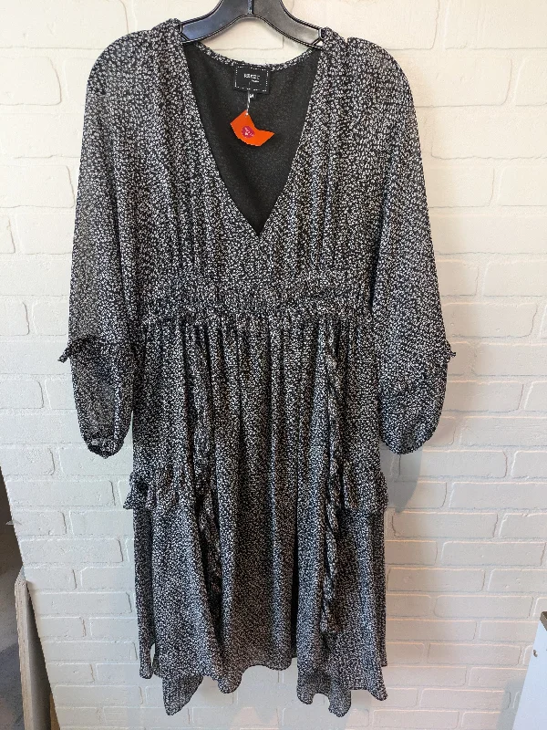 Super Sale Dress Casual Midi By Clothes Mentor In Black, Size: M