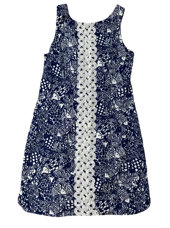 Act Now Dress Casual Short By Lilly Pulitzer In Blue, Size: M