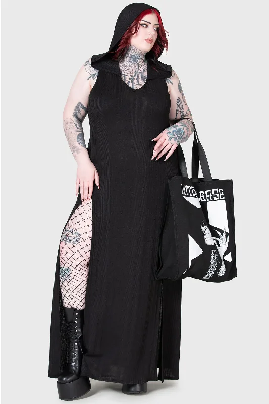 Don’t Miss Out Hexin Hooded Dress [PLUS]
