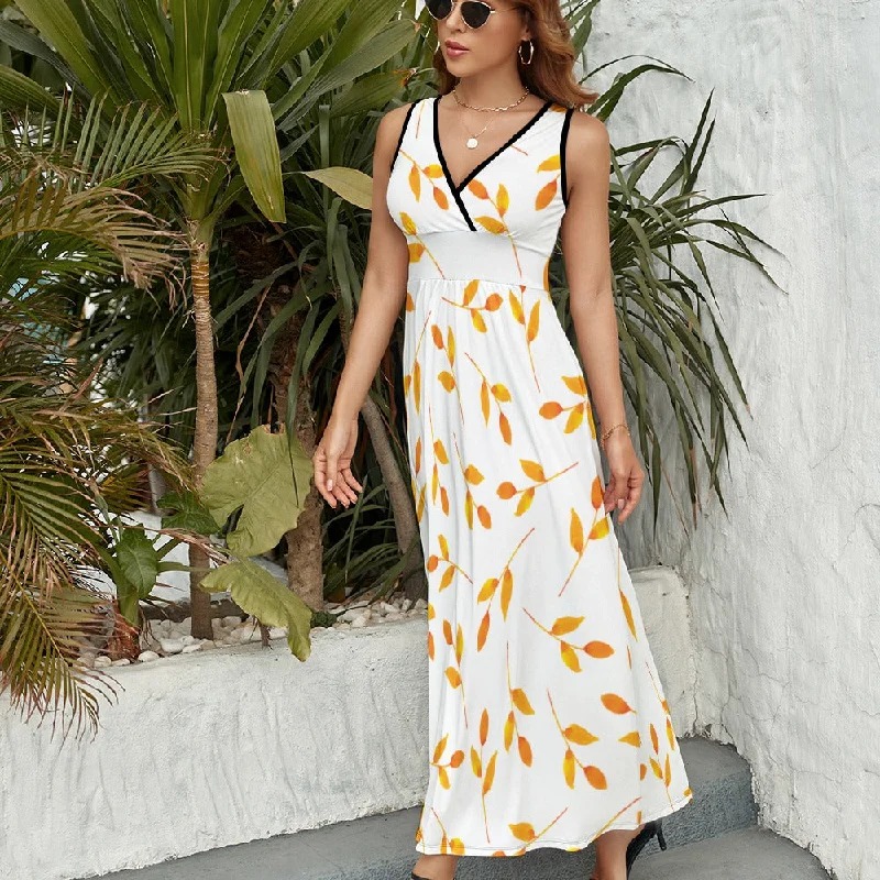 Low Prices Temperament Ladies Sleeveless Dress