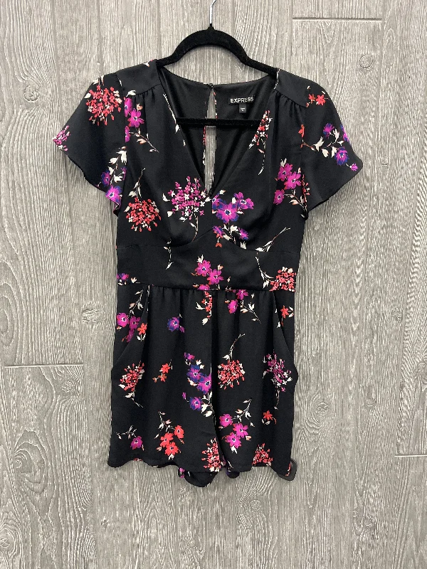 Massive Deals Romper By Express In Black, Size: S