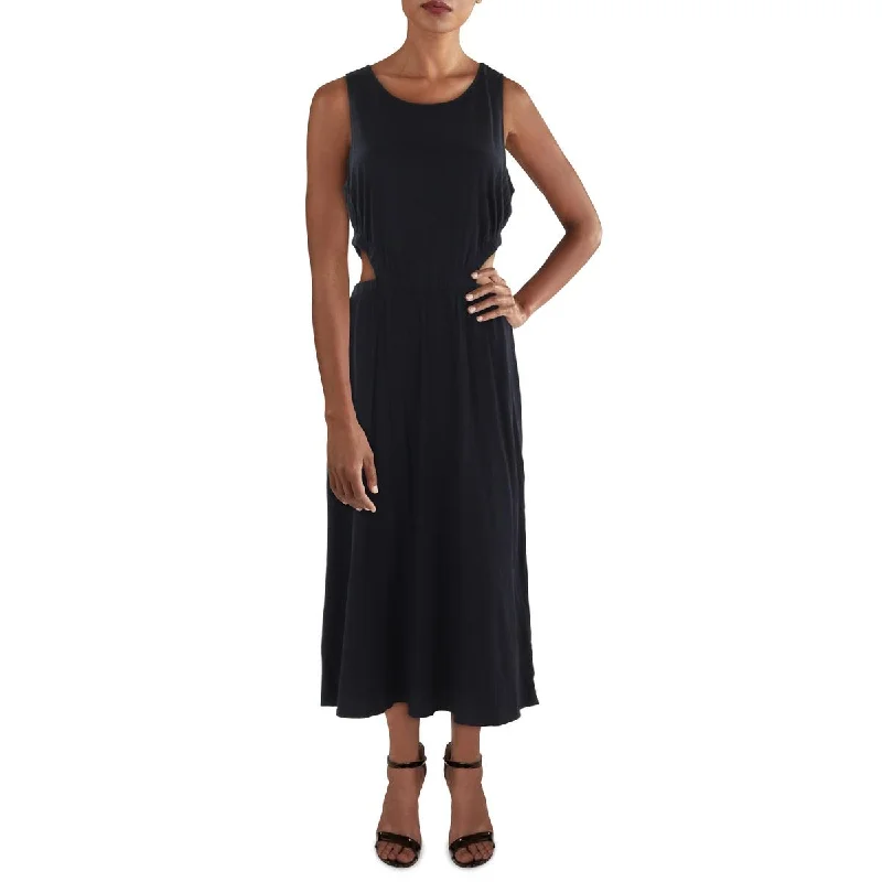 Price Reduction Womens Full Length Cotton Blend Maxi Dress