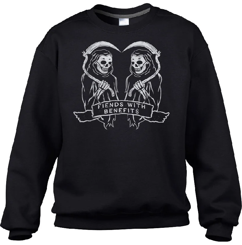 Can't Be Beat Unisex Fiends With Benefits Sweatshirt