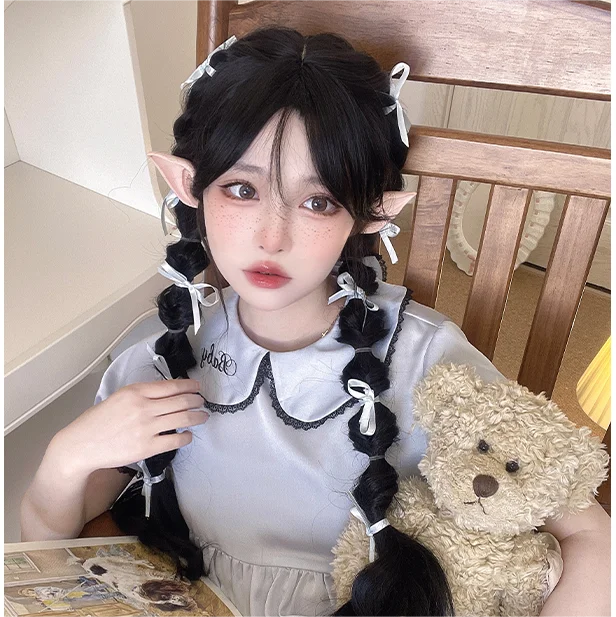 Unbeatable Prices lolita black curly hair YV47132
