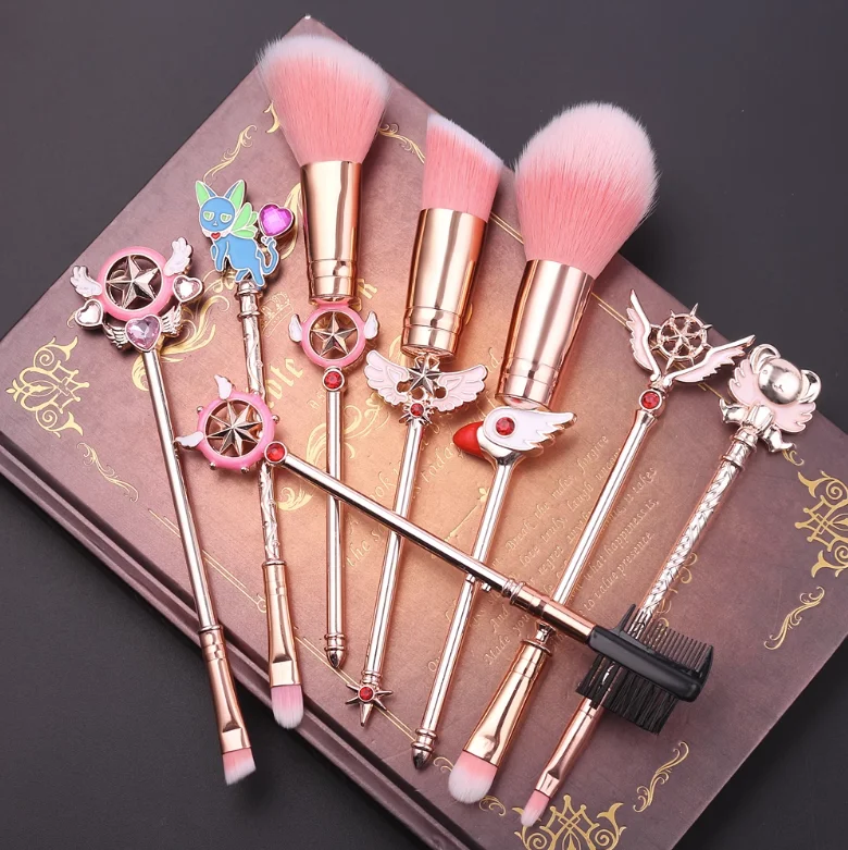 Unmissable Offer Cardcaptor Sakura 8pcs makeup brush set yv47237