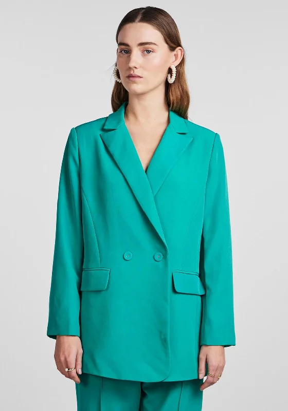 Buy Now Y.A.S Jella Double Breasted Blazer, Columbia