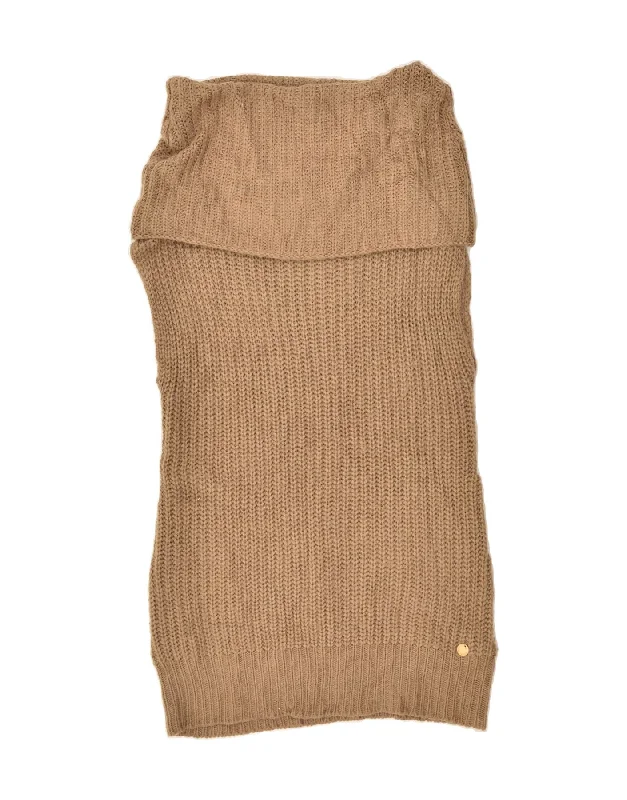 Price Meltdown PEPE JEANS Womens Jumper Dress UK 10 Small Brown Acrylic