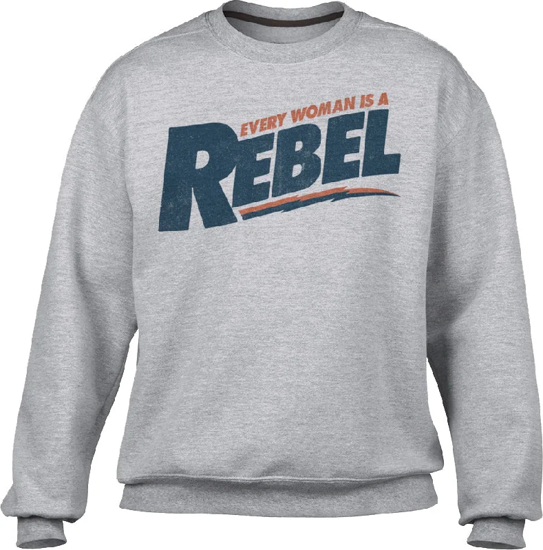 Savings Galore Unisex Every Woman is a Rebel Sweatshirt