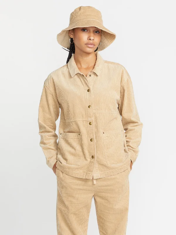 Lowest Prices Stone Street Shacket Jacket - KHAKI