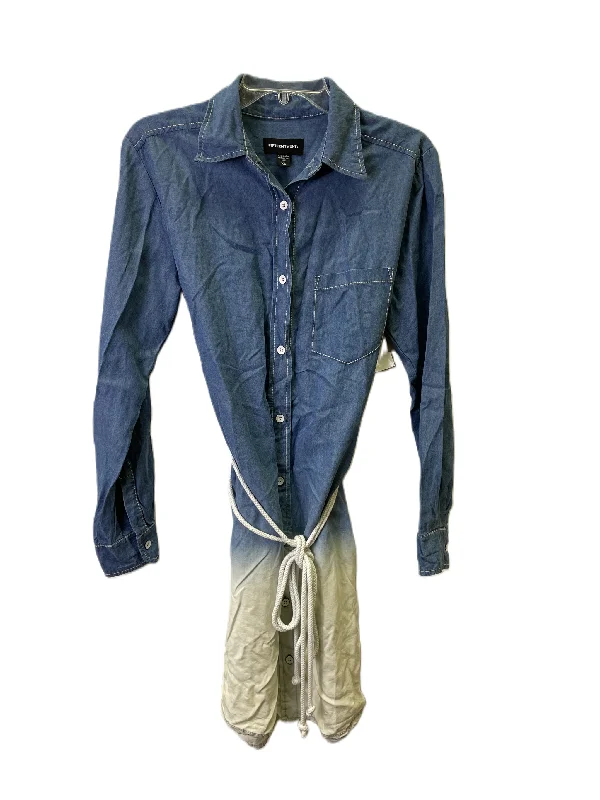 New Deals Dress Casual Short By Fifteen Twenty In Blue Denim, Size: Xs