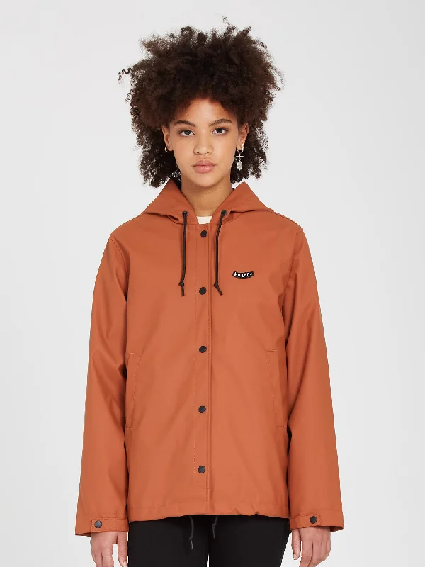 Discount Deals Sprain Dead Raincoat - DARK CLAY
