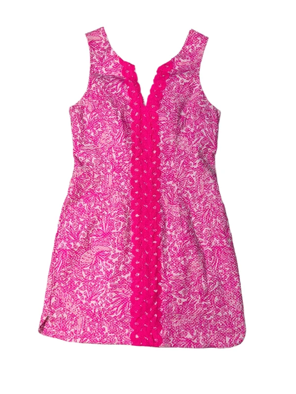 Clearance Event Dress Casual Short By Lilly Pulitzer In Pink, Size: M