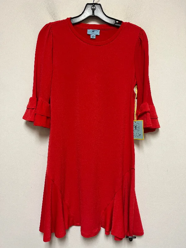 Special Offer Dress Casual Short By Cece In Red, Size: Xs