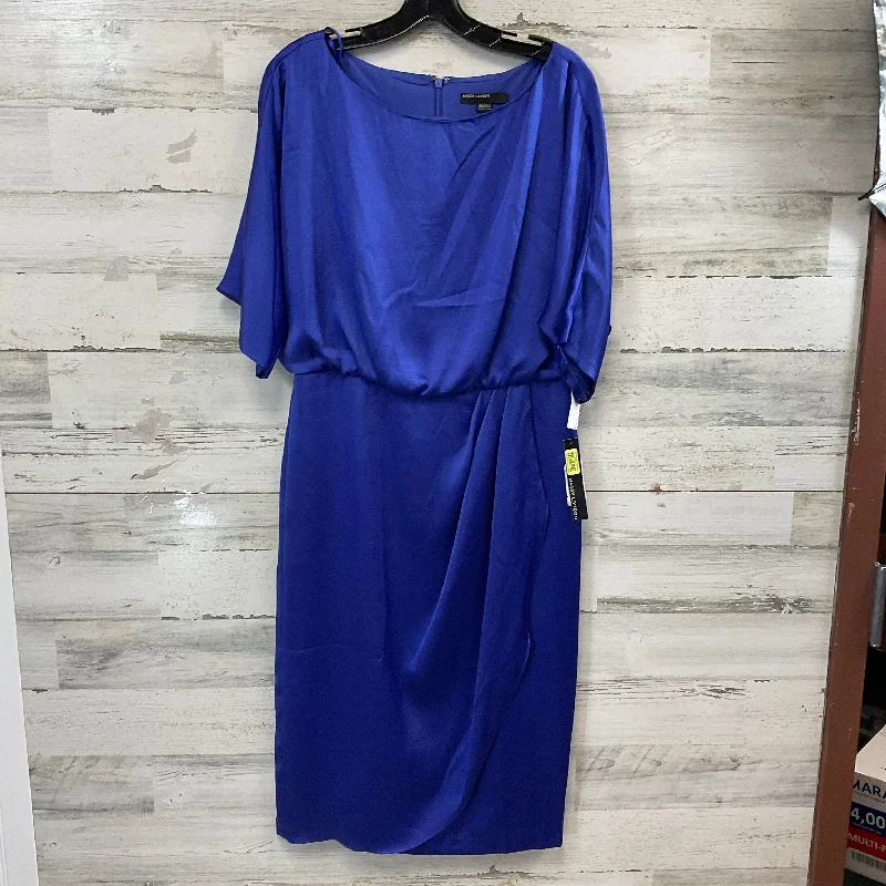 Big Discounts Dress Party Midi By Maggy London In Blue, Size: M