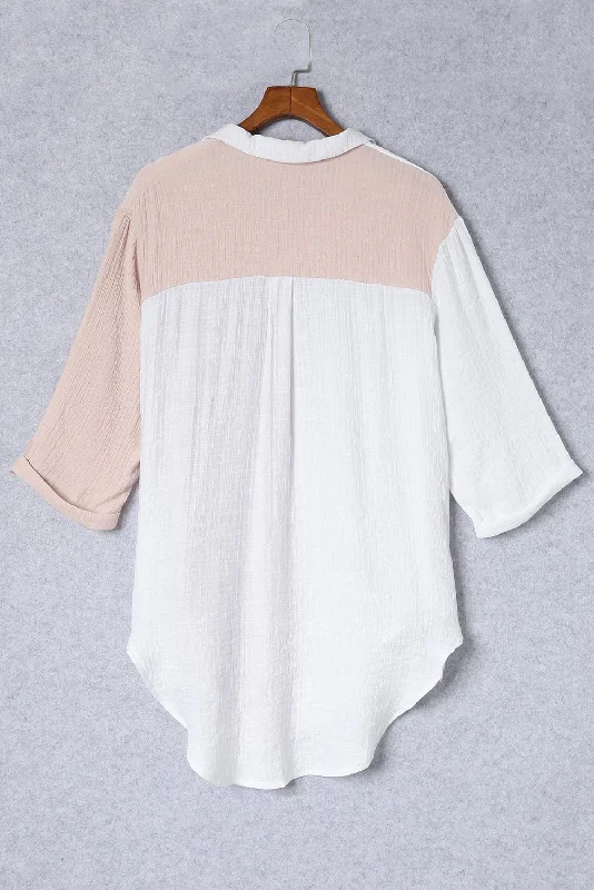 Early Bird Discount Weekend Wear Linen Blend Shirt