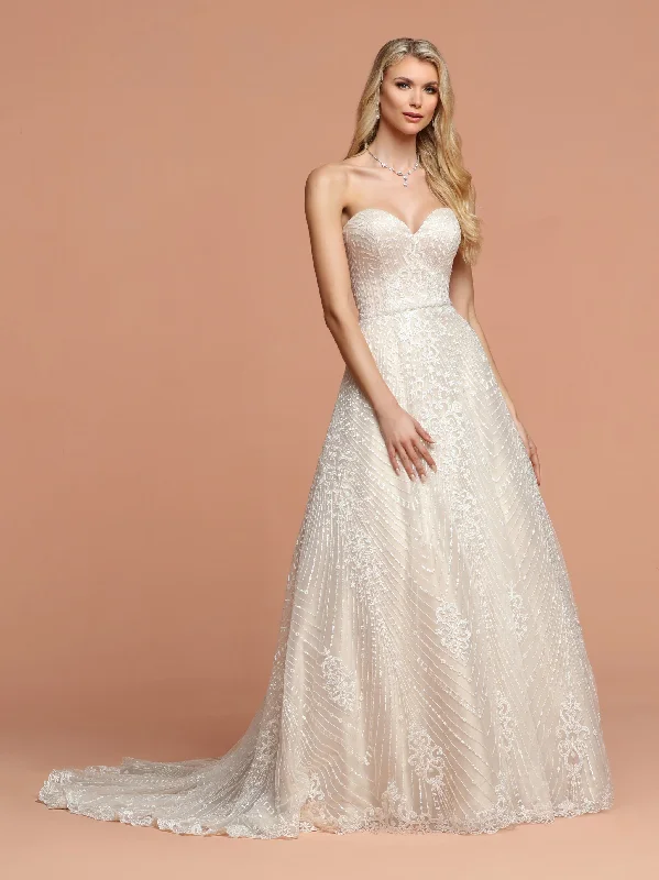 Don't Wait Davinci Bridal 50593 Lace Ballgown Corset Sweetheart Wedding Dress Train Strapless Don't Wait Davinci Bridal 50593 Lace Ballgown Corset Sweetheart Wedding Dress Train Strapless